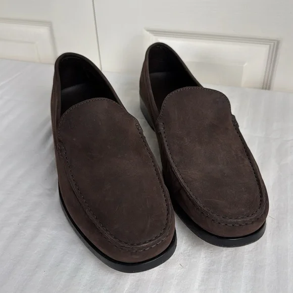 Tod’s Sueded loafers.